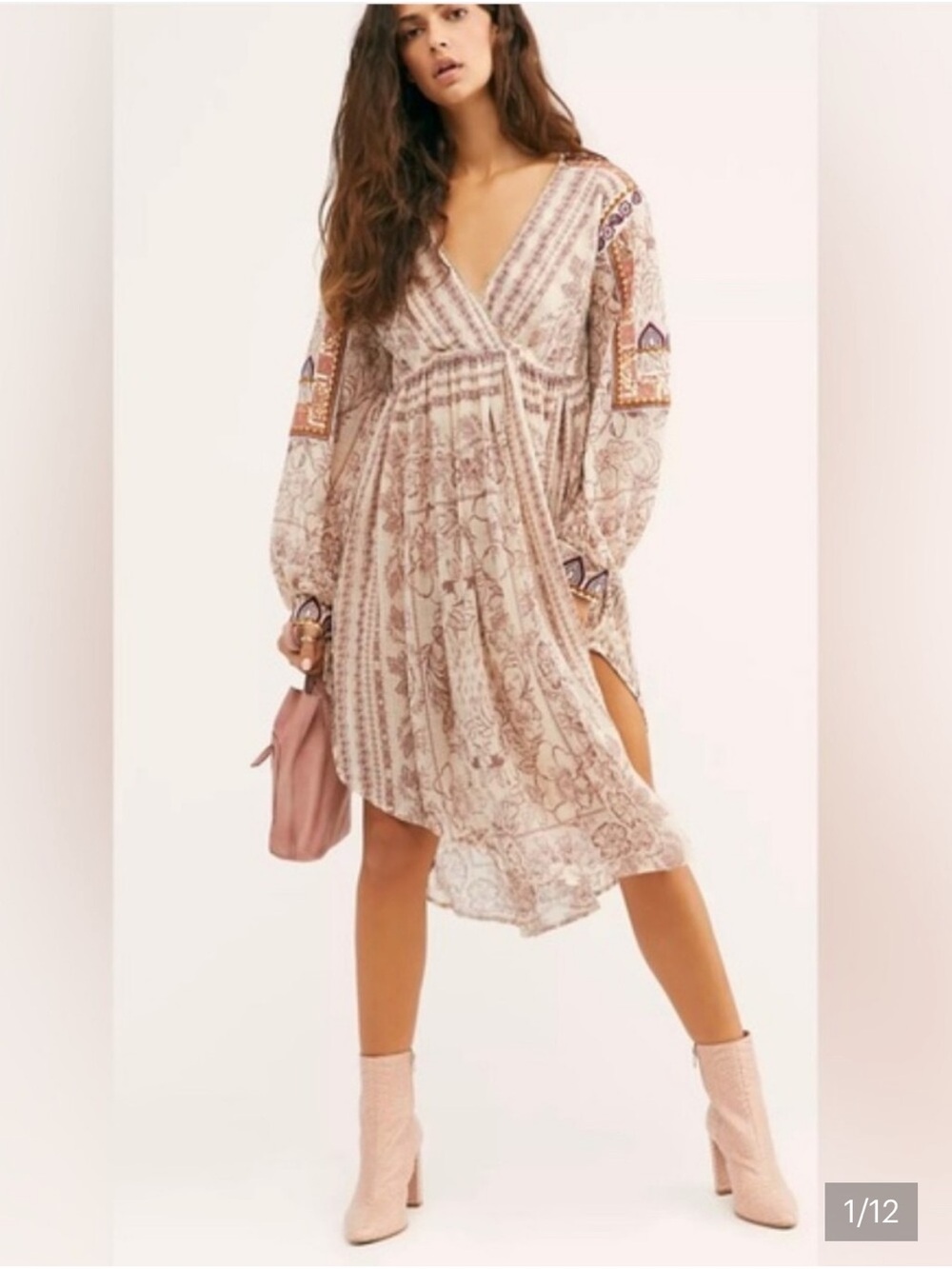 NWT Free People City Limits Tunic Dress Size XSmall